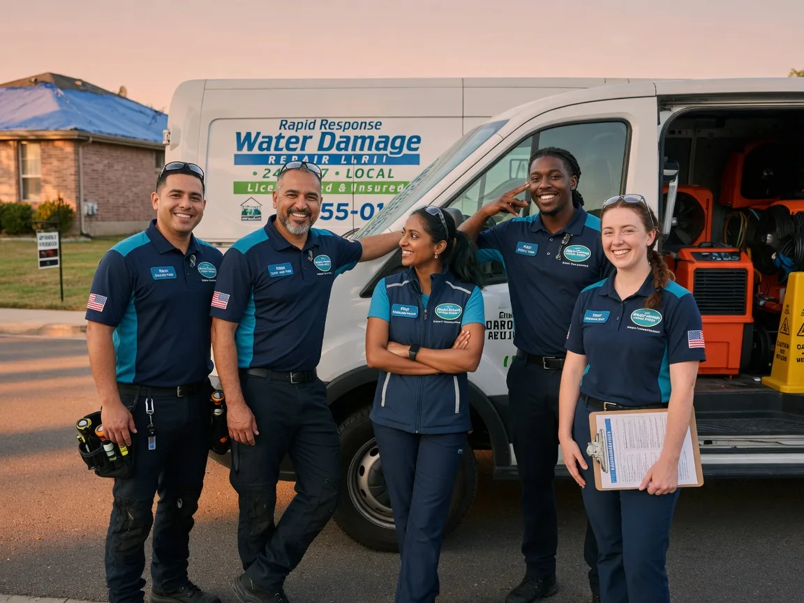 Water Damage Restoration company in Maxwell, TX